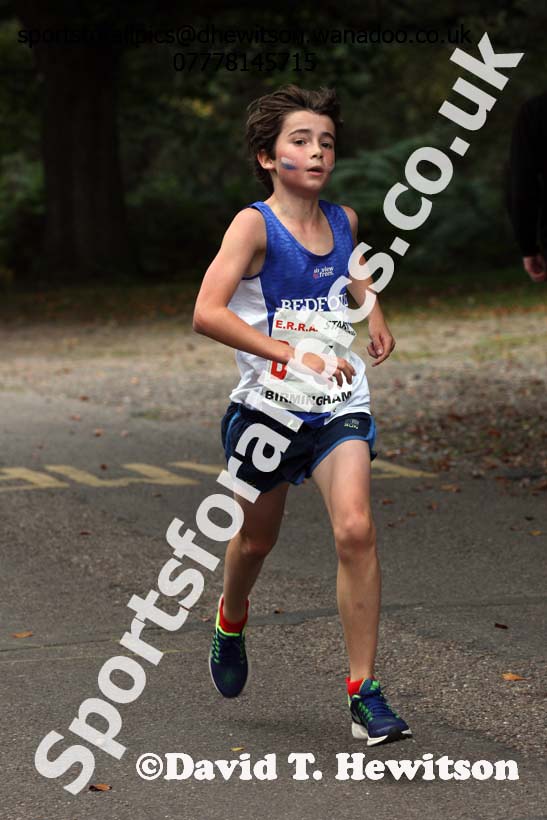 Boys under-13s ERRA Road Relays, Sutton Coldifield, Birmingham. Photo: David T. Hewitson/Sports for All Pics